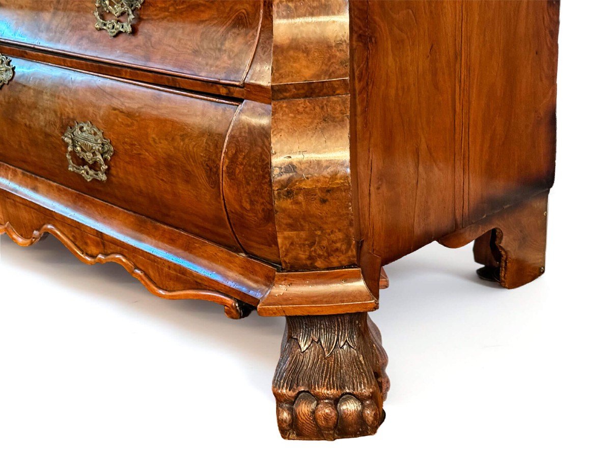 Buffet hollandais en ronce de noyer, XVIIIe siècle-photo-3