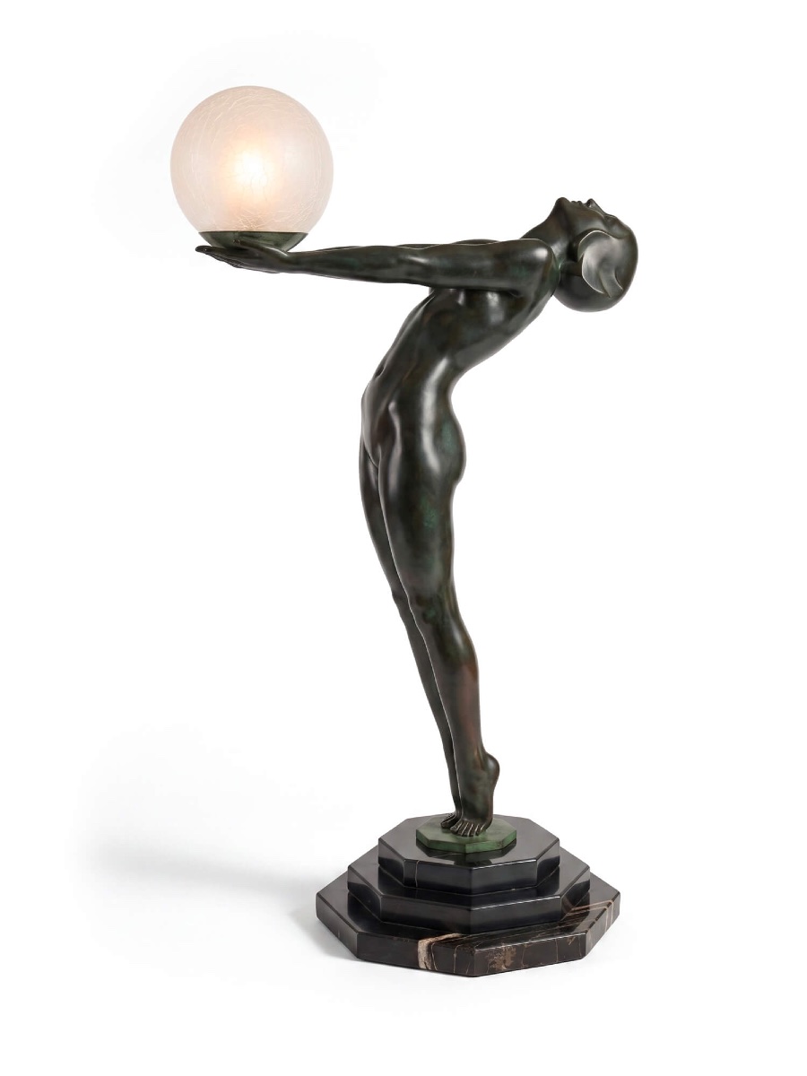Sculpture lumineuse - Clarté 84cm - Max Le Verrier