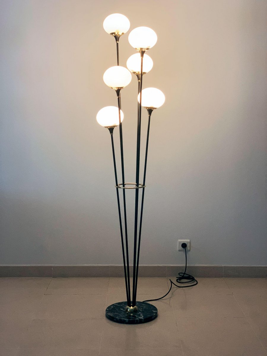 Stilnovo Alberello (circa 1955) N ° 2- 1950s Floor Lamp Design-photo-2