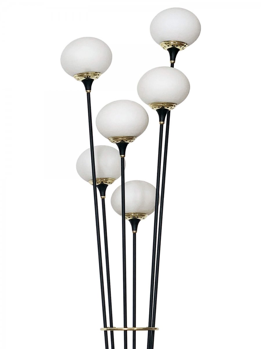 Stilnovo Alberello (circa 1955) N°2- Lampadaire Design Des Années 50