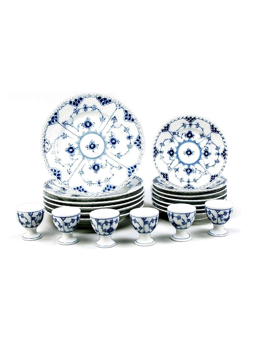 Musselmalet Breakfast Set - Royal Copenhagen