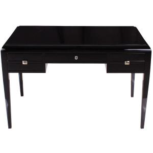 Bureau Art Deco Finition Black Piano