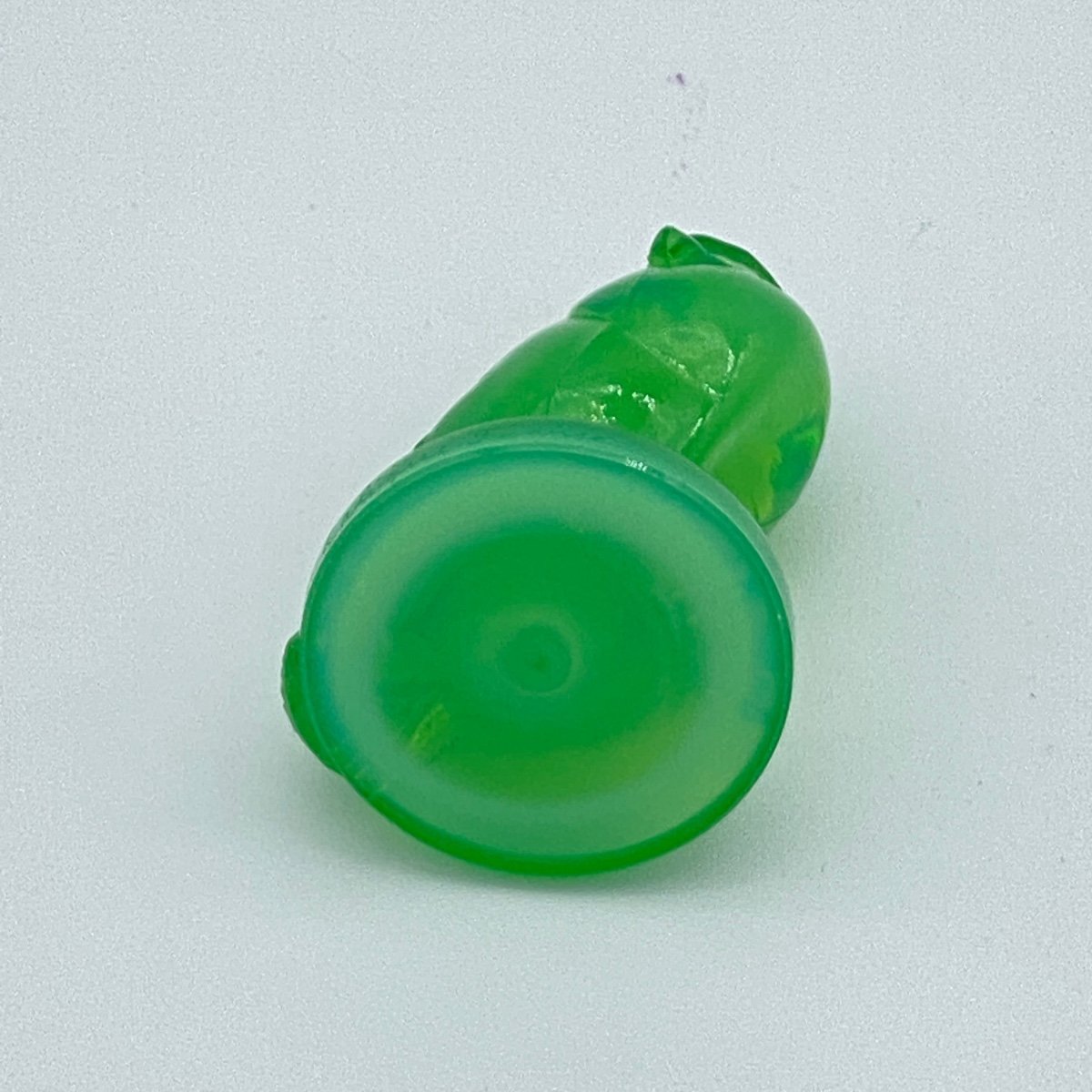 Sparrow Stamp In Jade Glass By R.lalique-photo-4