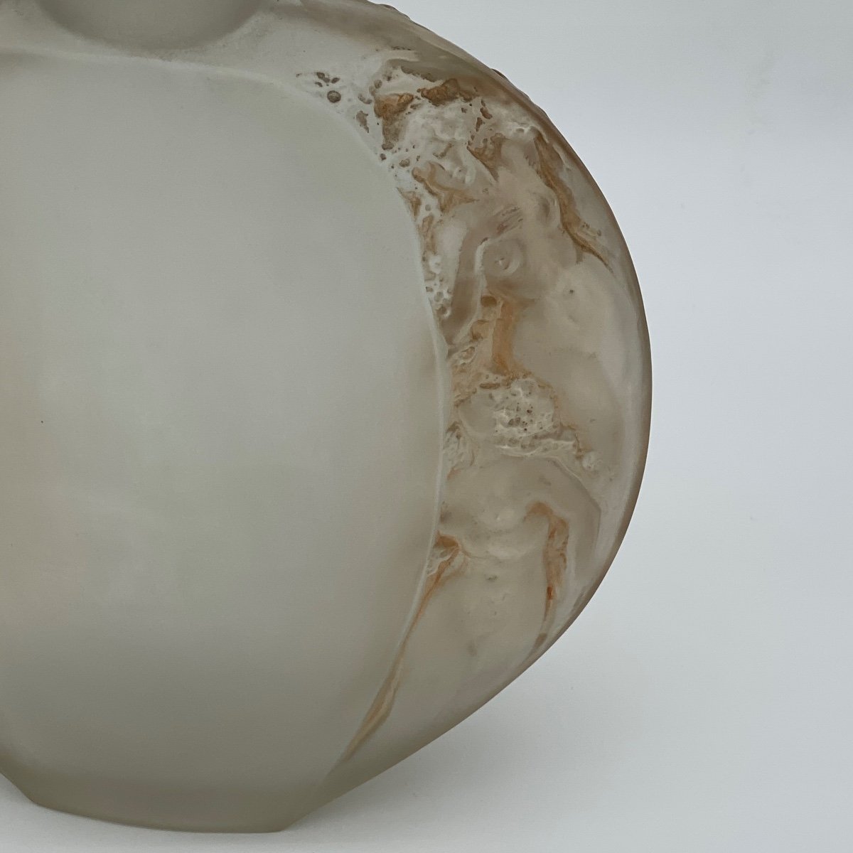  Vase Méplat  Avec Bouchon Sirène De R.lalique-photo-7