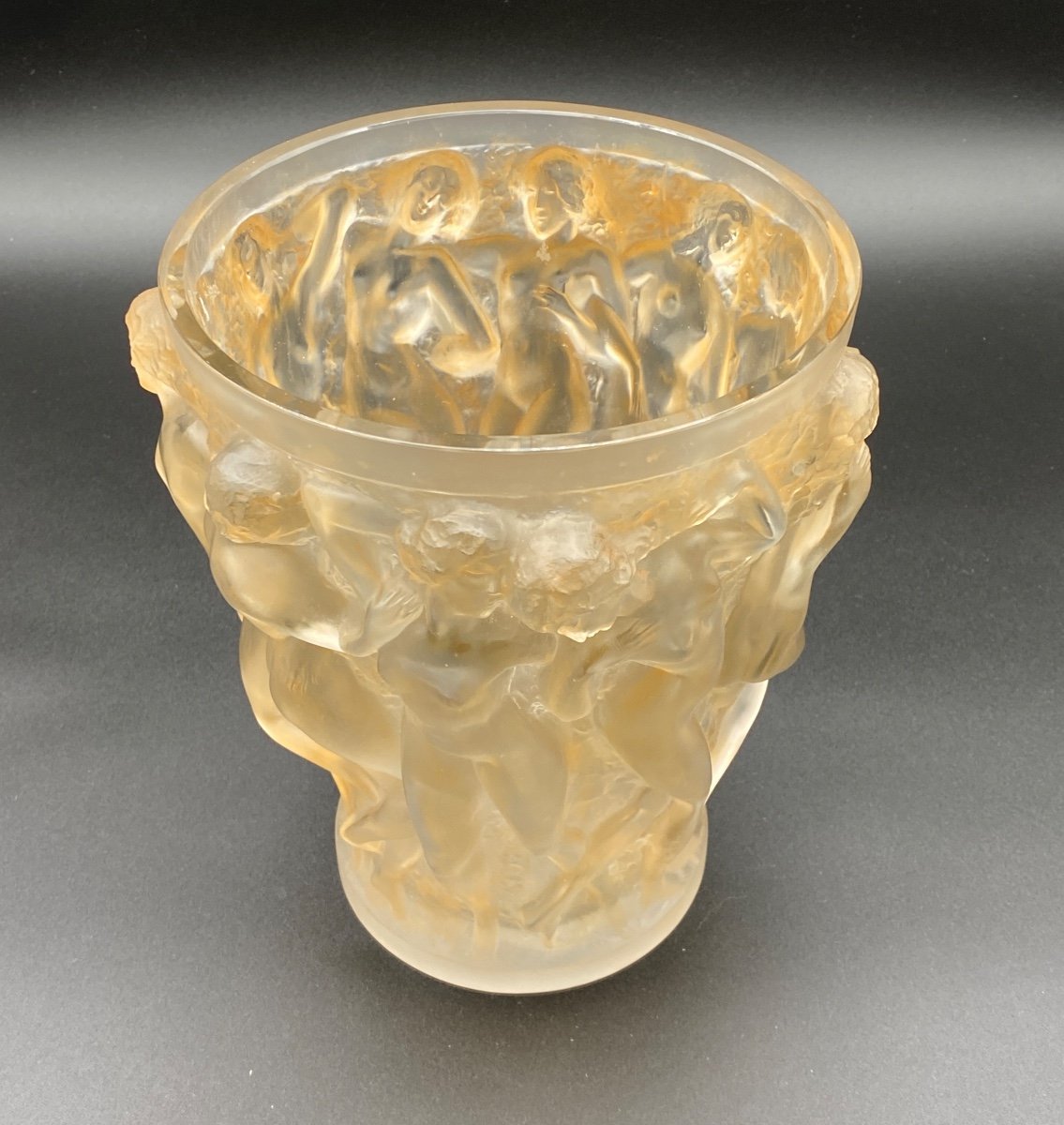 Vase Bacchantes De R.lalique-photo-1