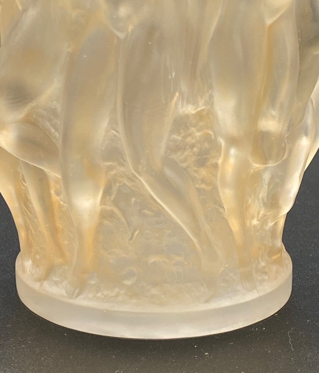 Vase Bacchantes De R.lalique-photo-4