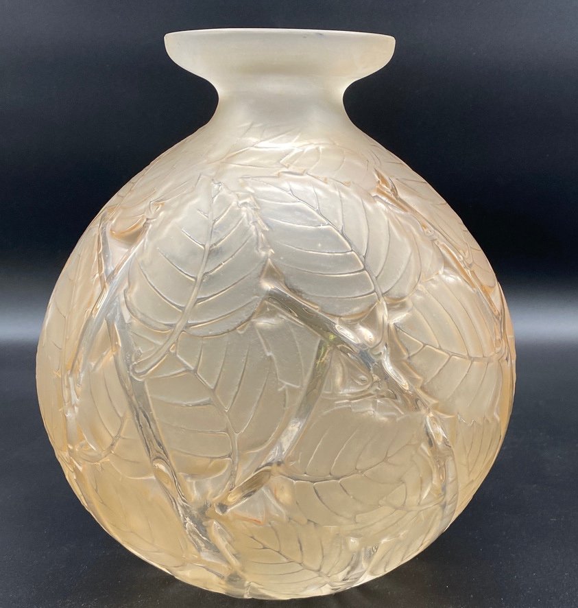A Milan Vase By R.lalique