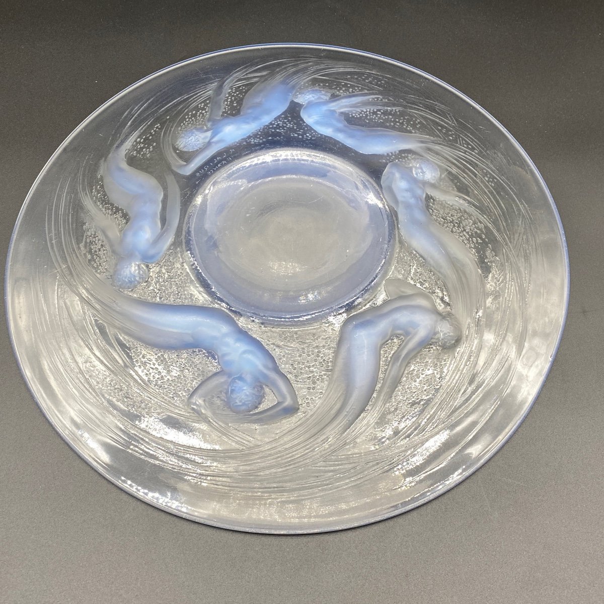 An Ondines Plate By R.lalique-photo-3