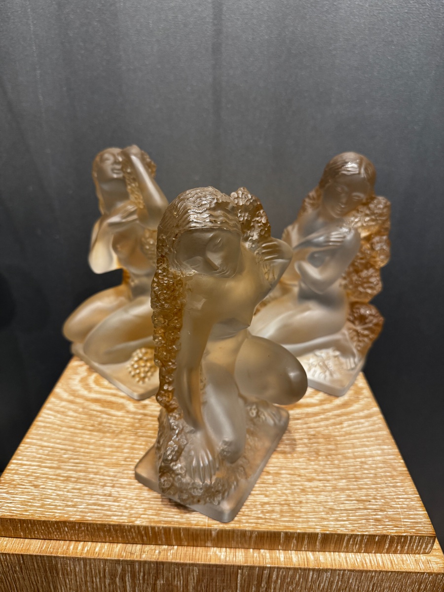 3seasons Statuettes By R.lalique -photo-3