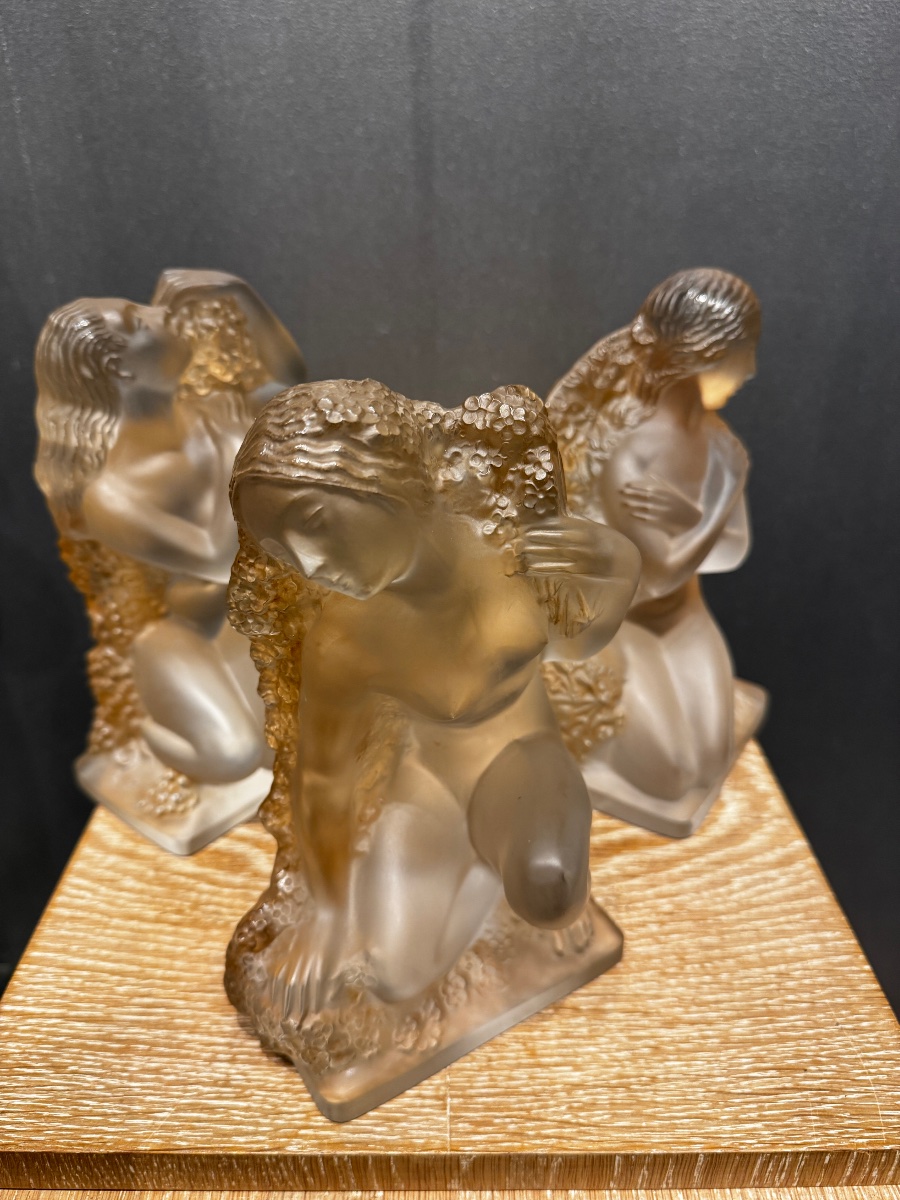 3seasons Statuettes By R.lalique 
