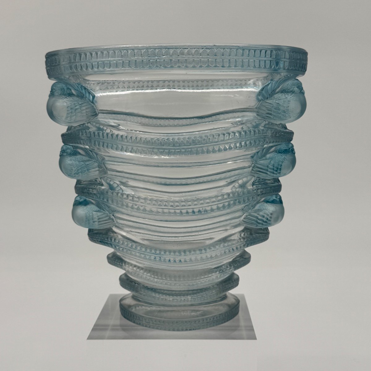 A Saint Marc Vase By R.lalique-photo-7