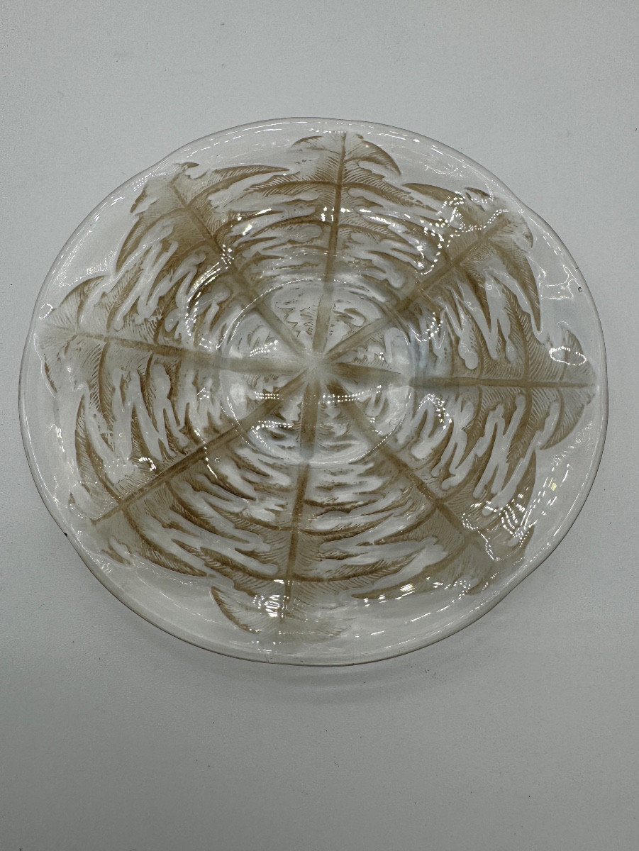 Un Ensemble De Huit Assiettes Pissenlits De R.lalique-photo-4