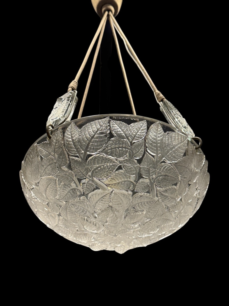 A Charmes R.lalique Chandelier -photo-3