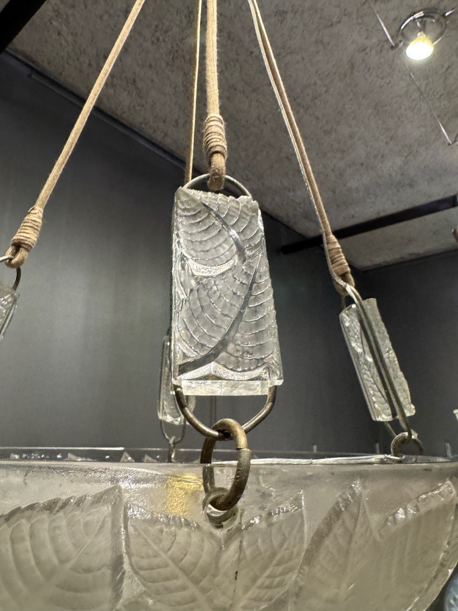 A Charmes R.lalique Chandelier -photo-4