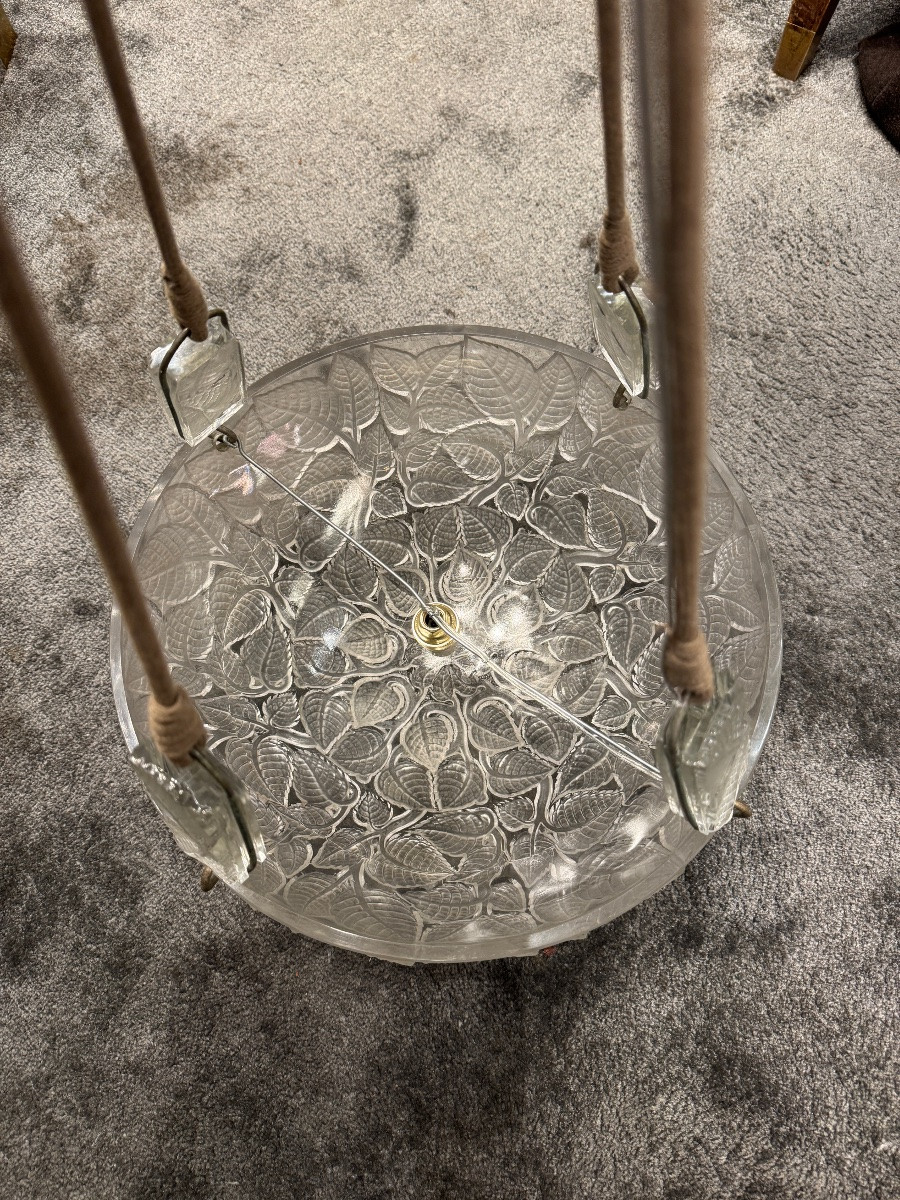 A Charmes R.lalique Chandelier -photo-5