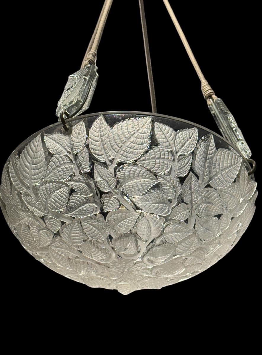 A Charmes R.lalique Chandelier 