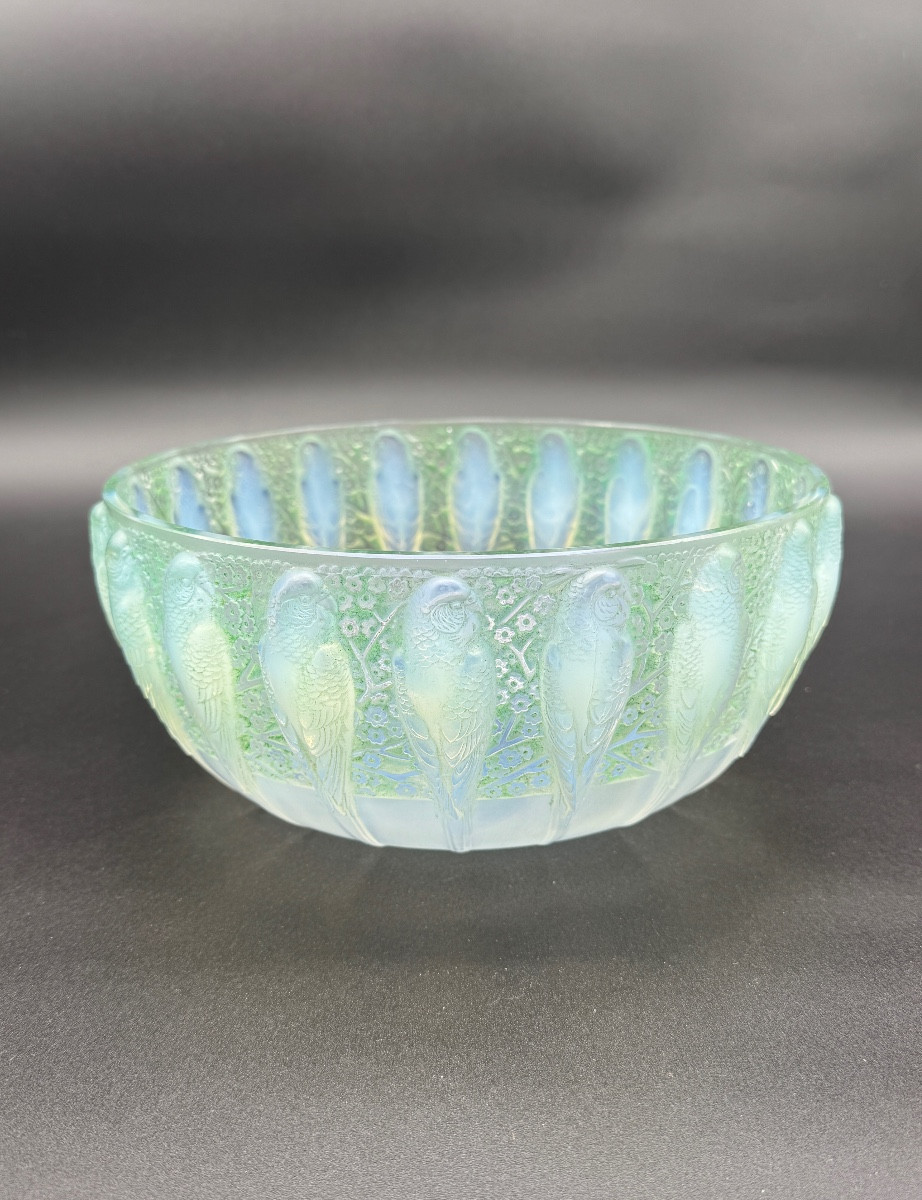 A Parakeet Cup By R. Lalique