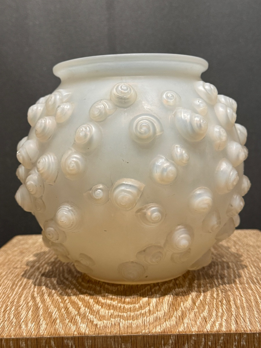 A Palisssy Vase By R. Lalique-photo-1