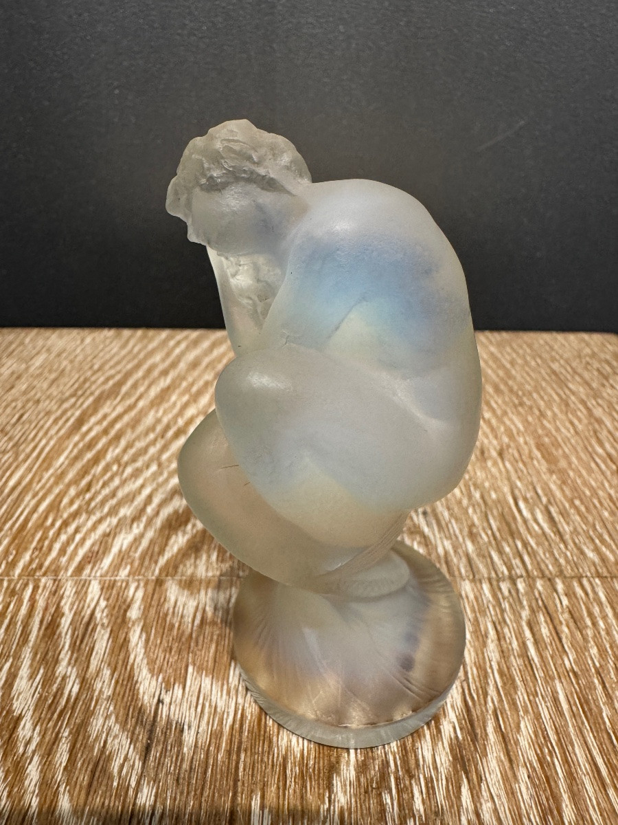 A Mermaid Statuette By R. Lalique-photo-2