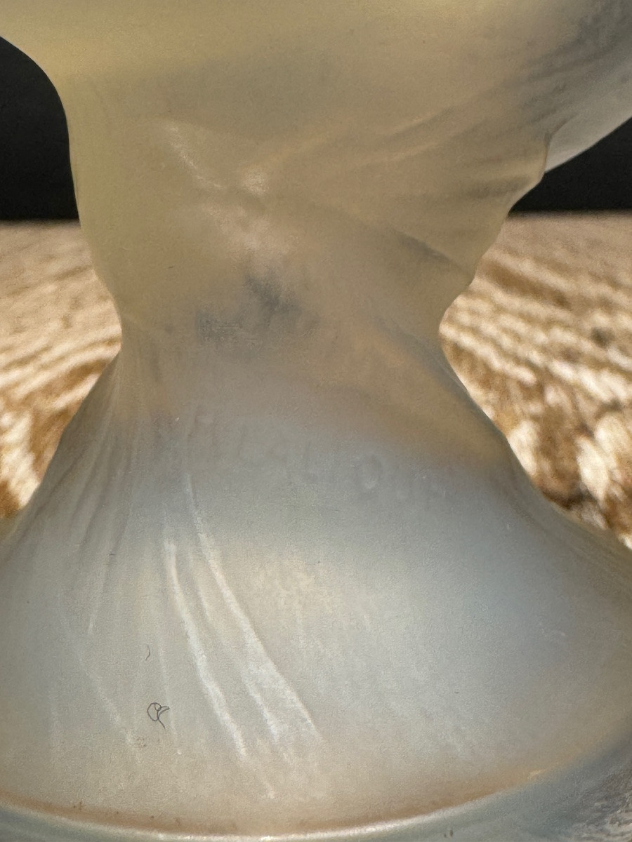 A Mermaid Statuette By R. Lalique-photo-2