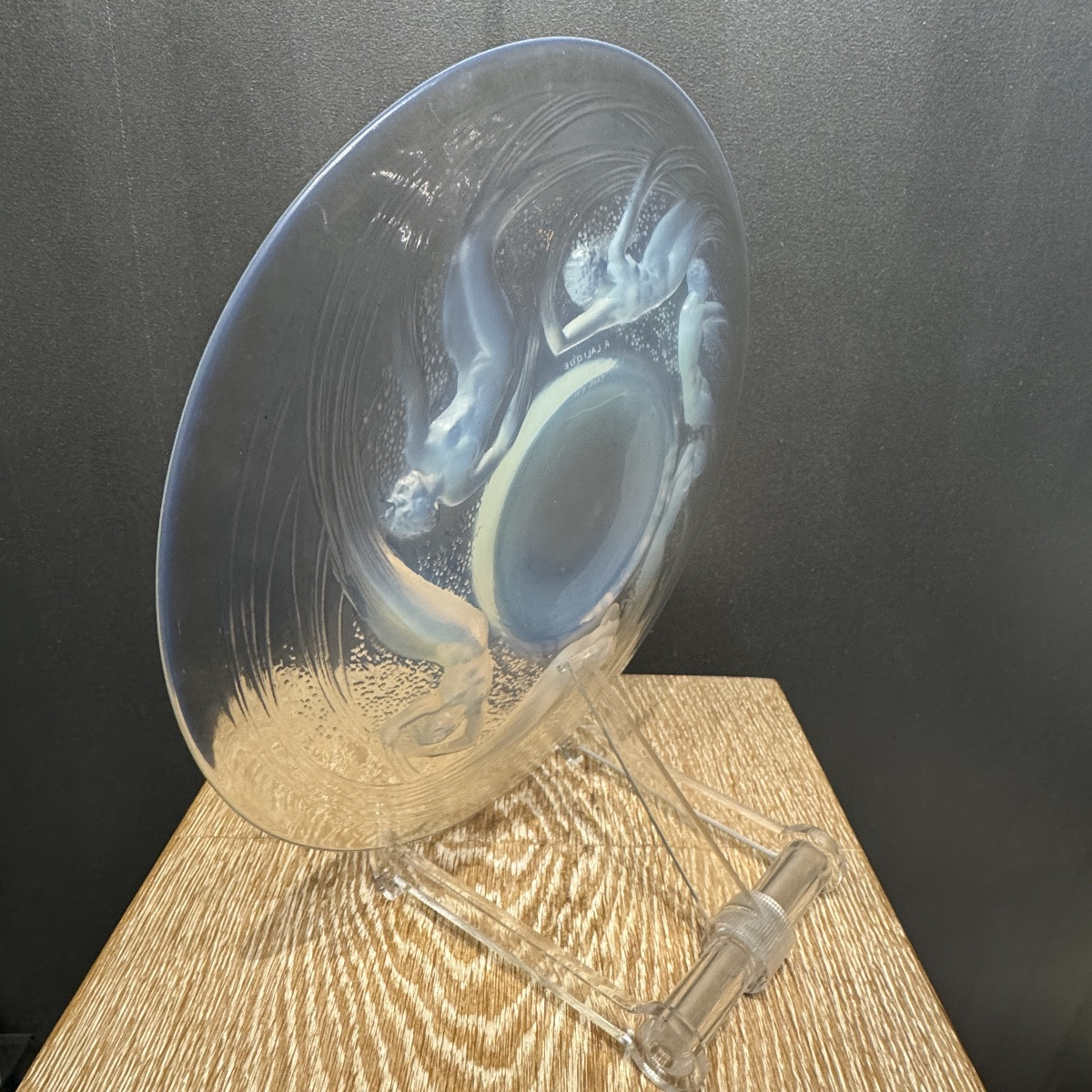 An Ondines Dish By R. Lalique-photo-4