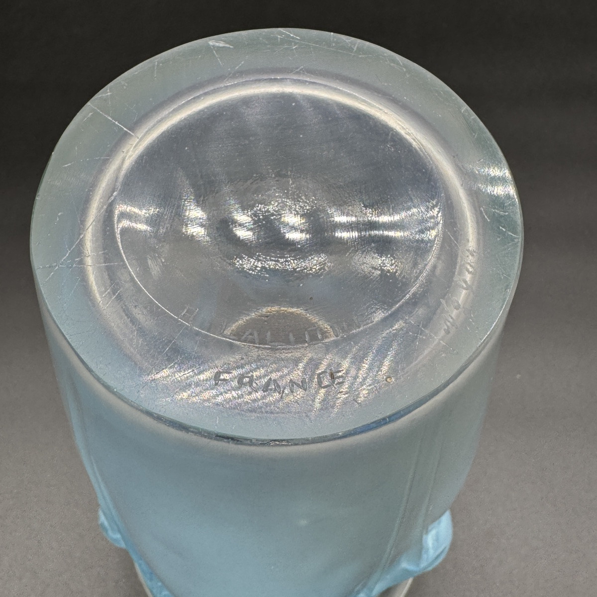 A Ceylon Vase By R.lalique-photo-4