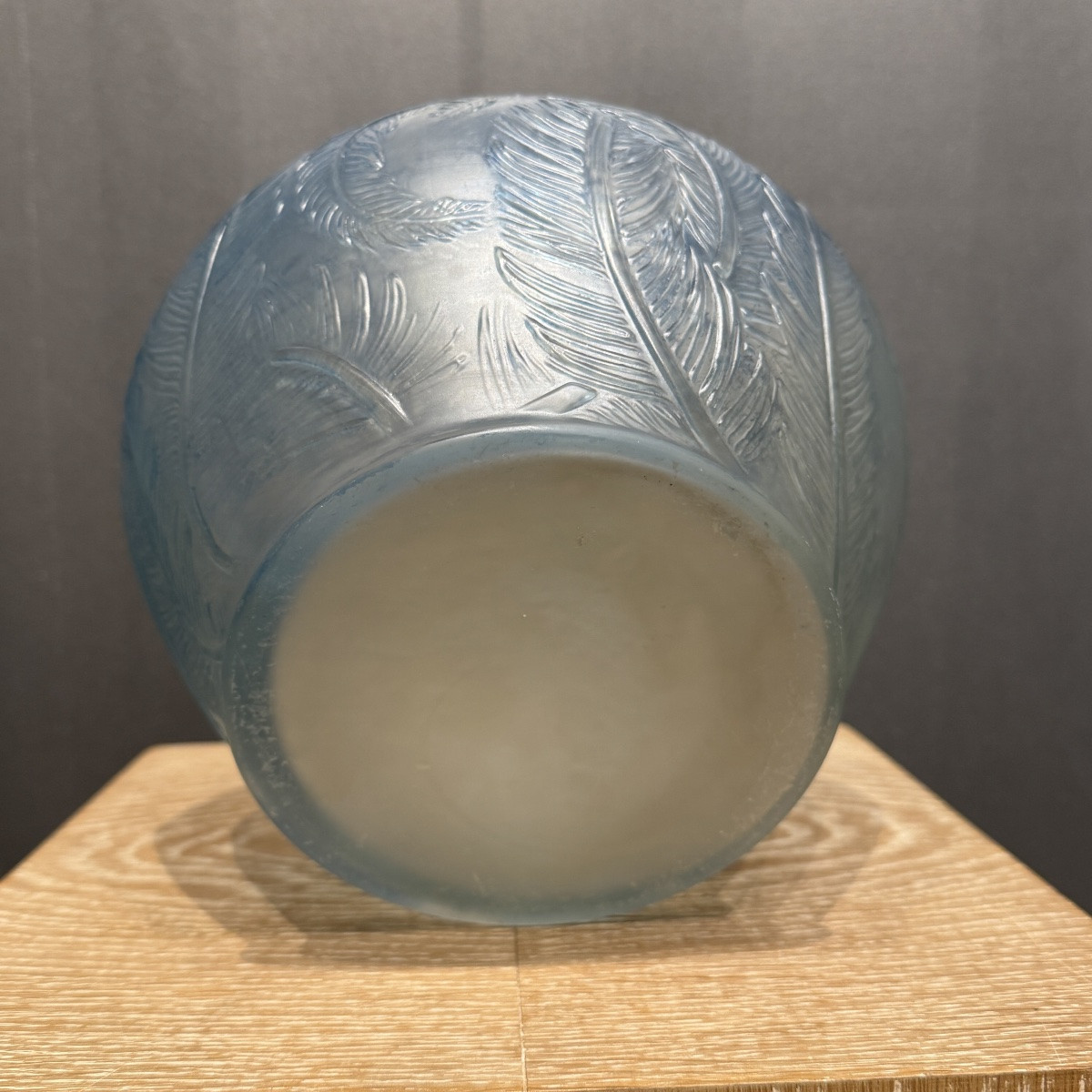 Un vase Plumes de R.Lalique -photo-4