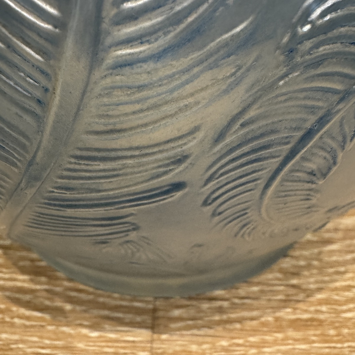 Un vase Plumes de R.Lalique -photo-5