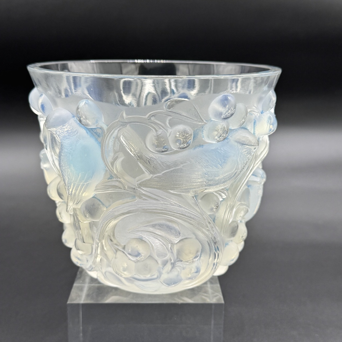 Un vase Avallon de R.Lalique-photo-4