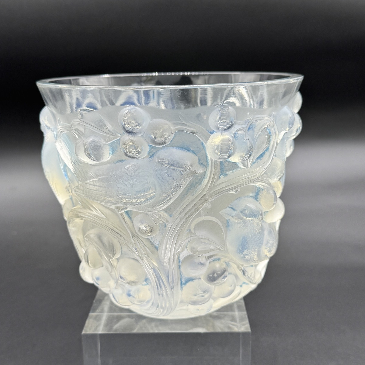 Un vase Avallon de R.Lalique-photo-3