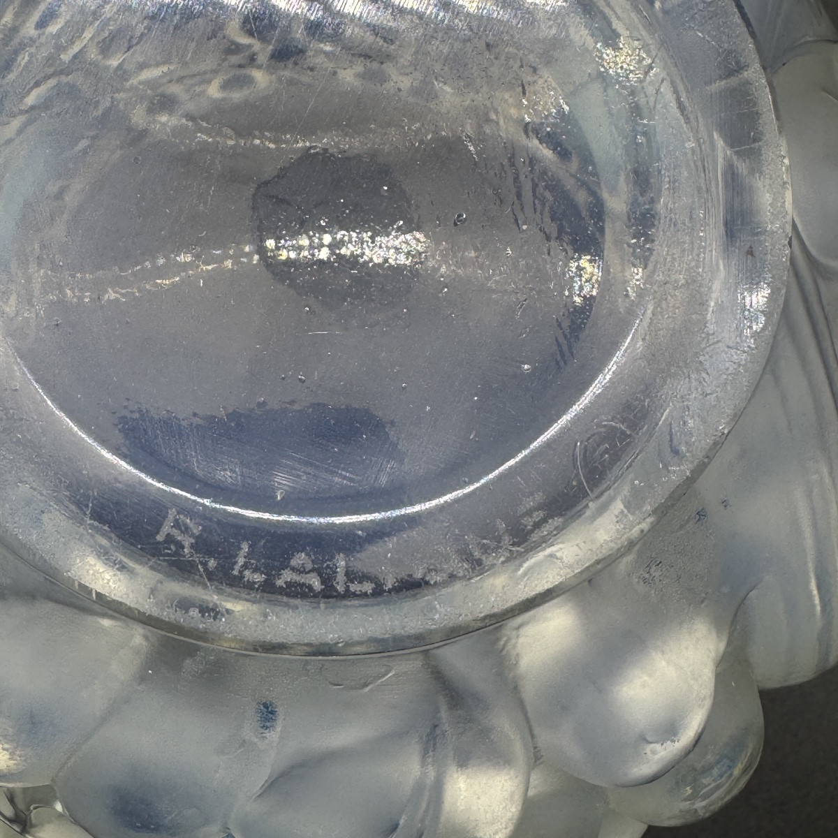 Un vase Avallon de R.Lalique-photo-8