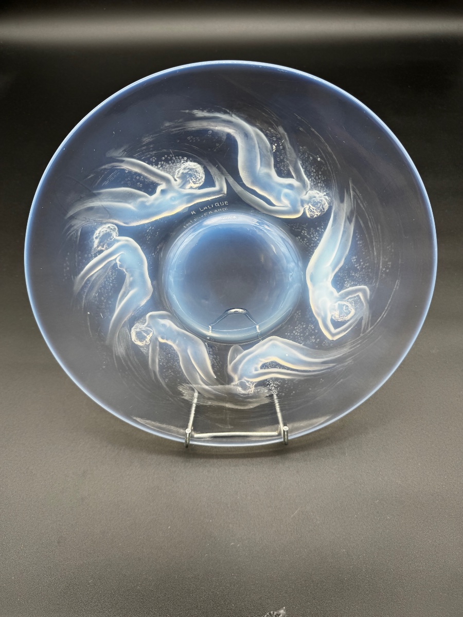 An Ondines Dish By R. Lalique