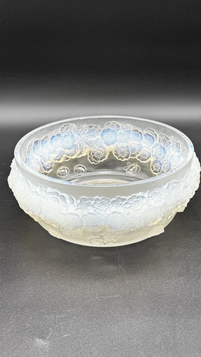 A Large R.lalique Primevères Boxe .-photo-2