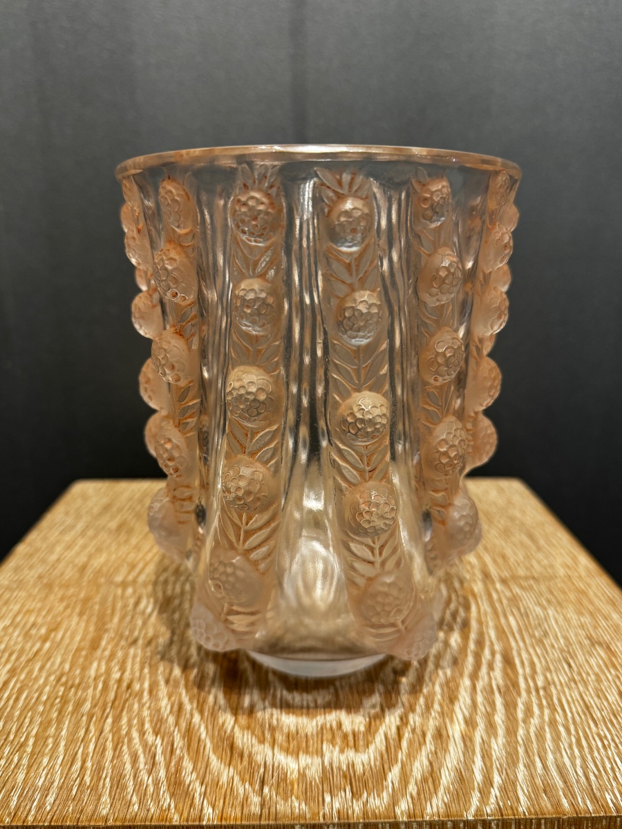 un vase Vichy de R.Lalique-photo-3