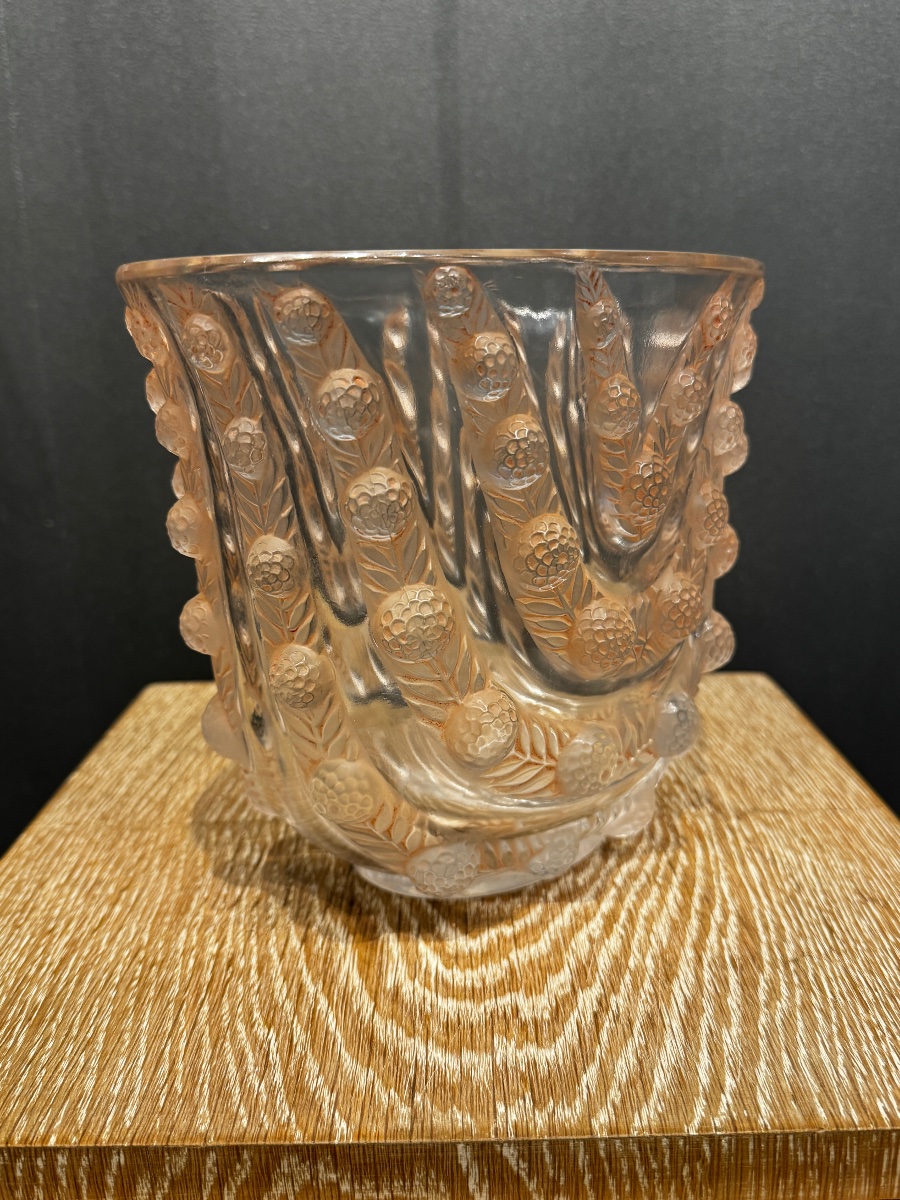 un vase Vichy de R.Lalique-photo-1