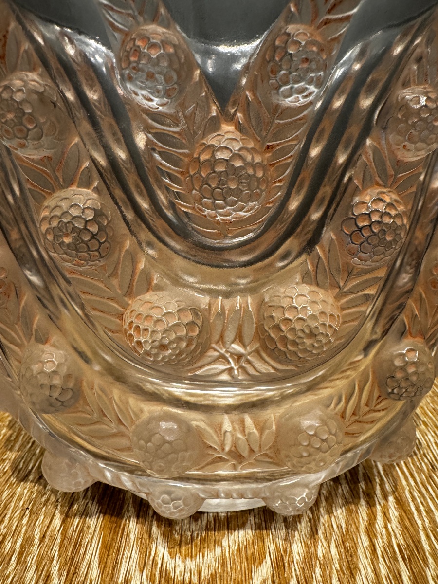 un vase Vichy de R.Lalique-photo-2