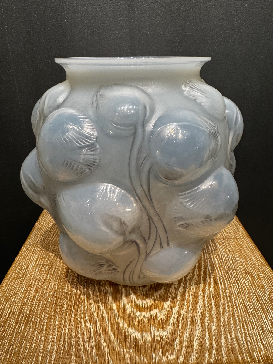 A "tulips" Vase By R. Lalique -photo-5