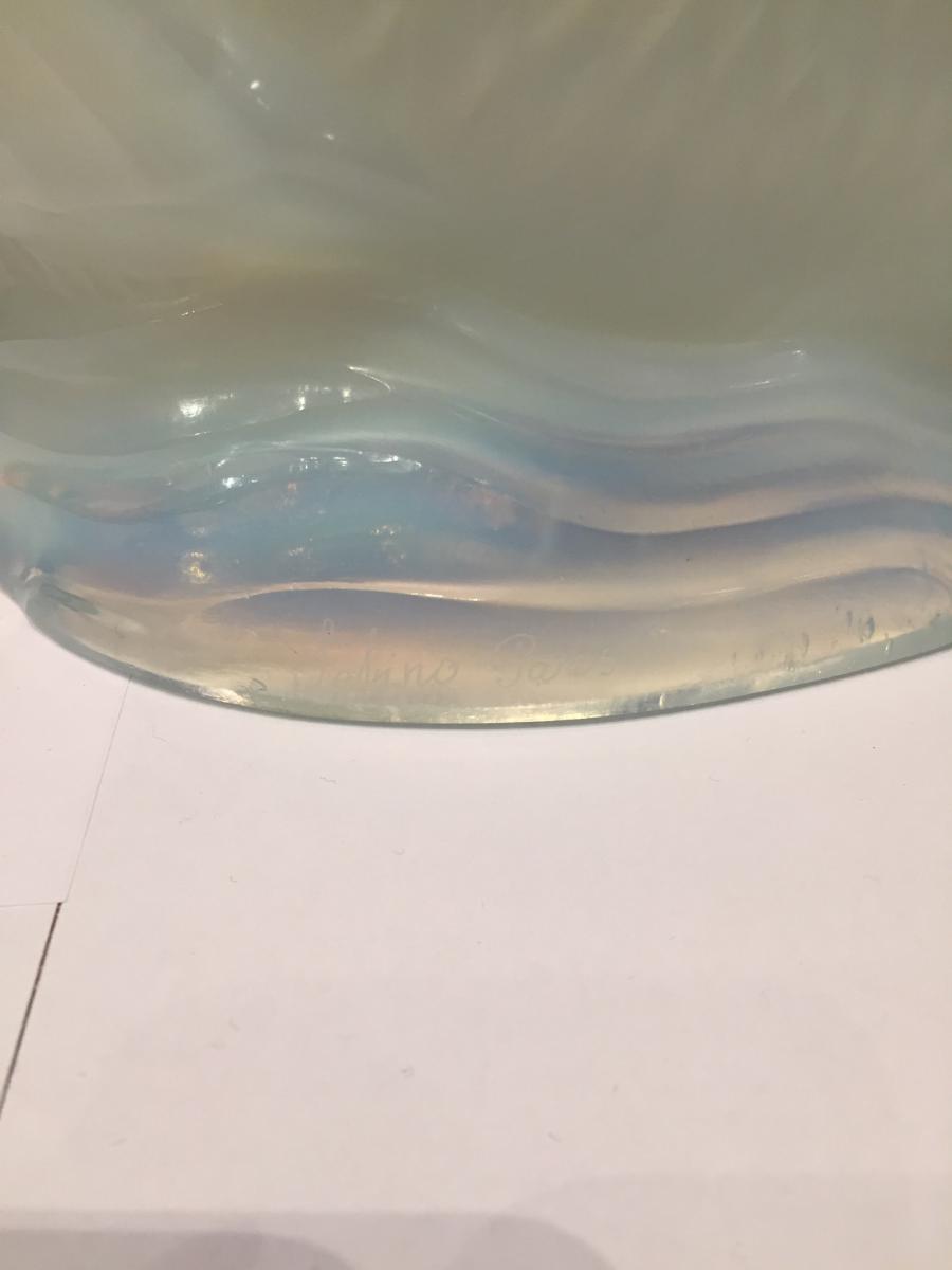 Sabino Carp Fish In Opalescent Glass-photo-4