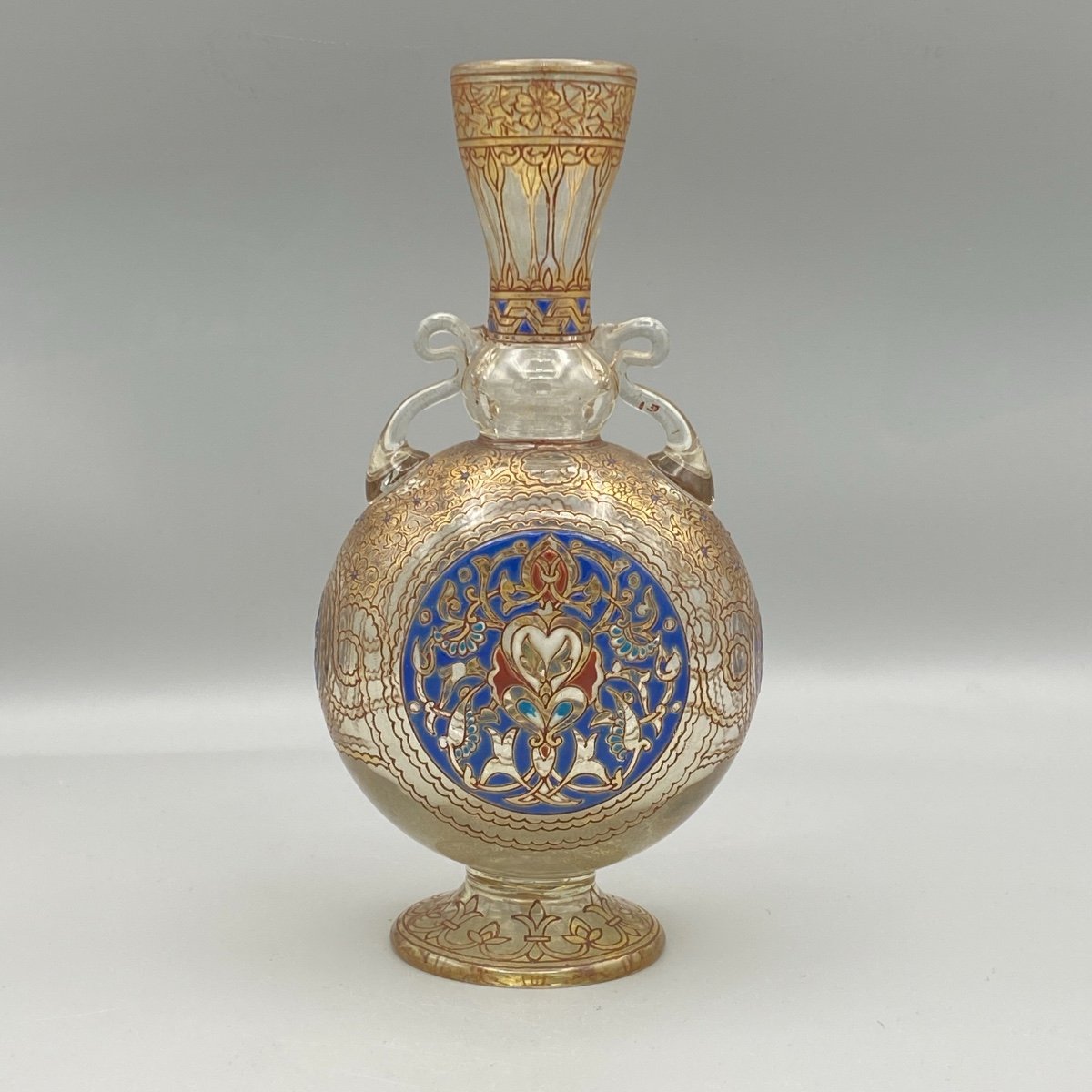 Vase Galle En Verre émaillé