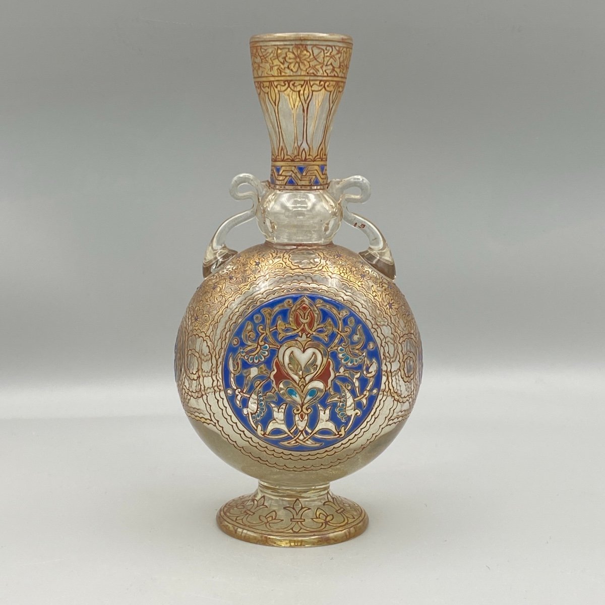 Vase Galle En Verre émaillé