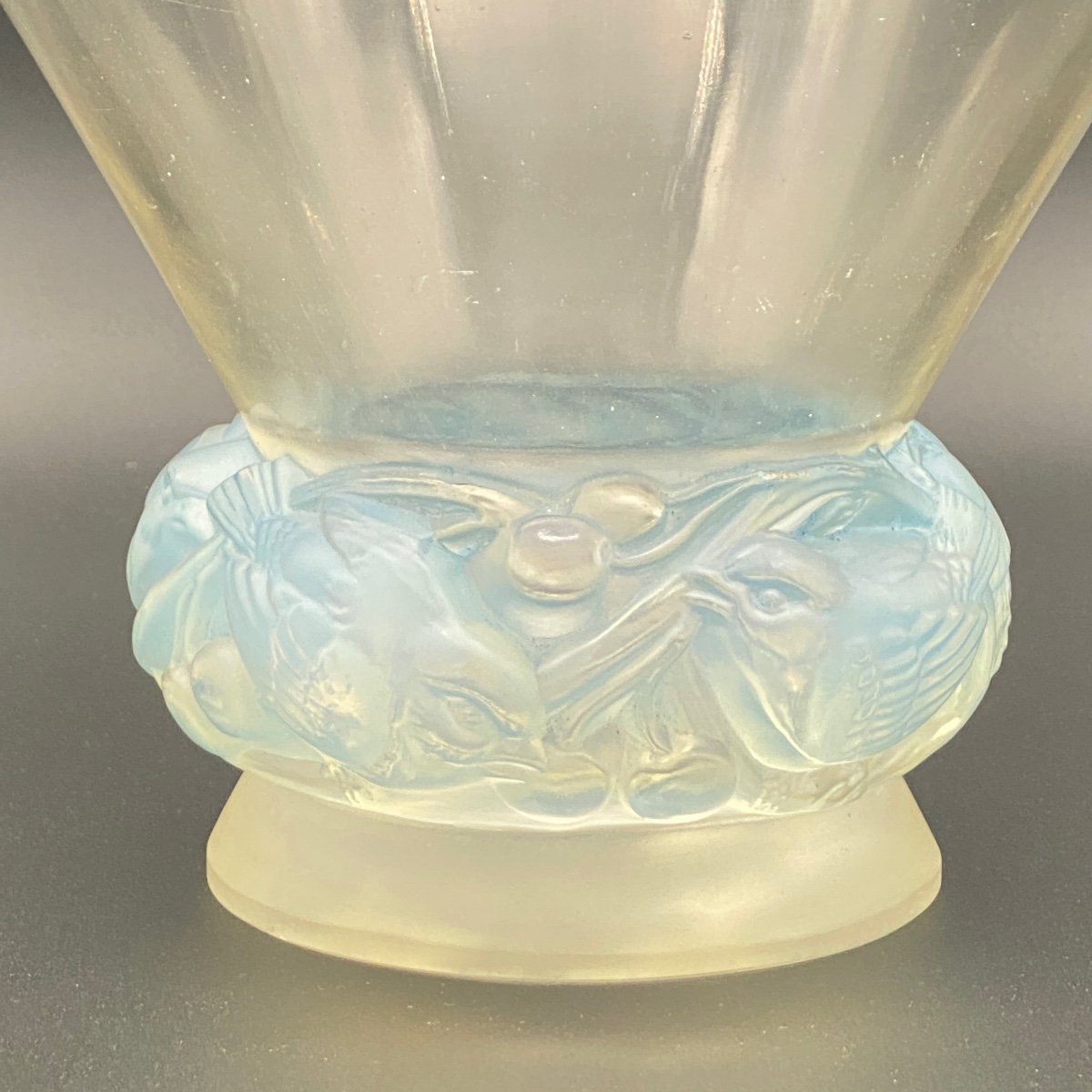 Vase Pinsons De R.lalique-photo-3