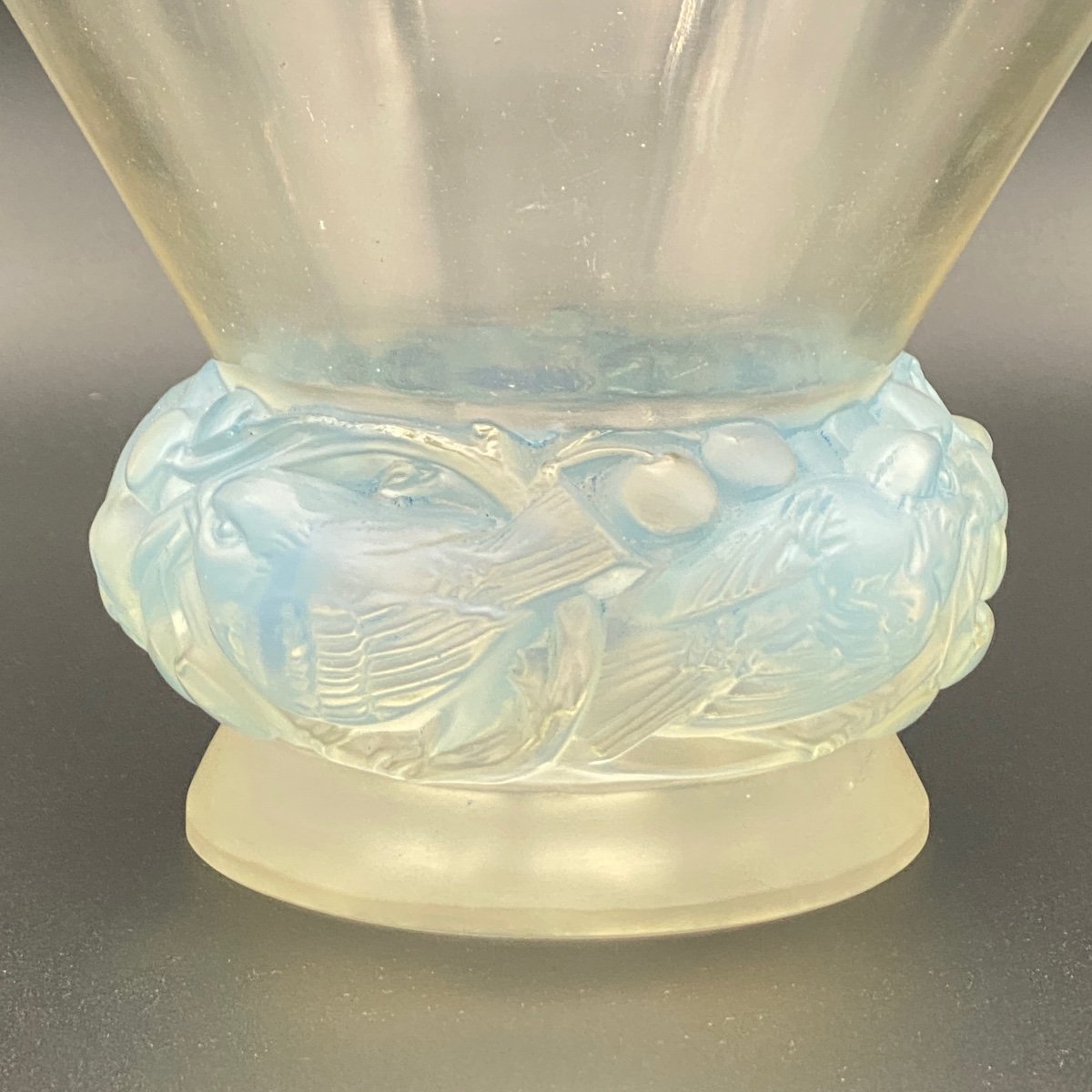 Vase Pinsons De R.lalique-photo-4