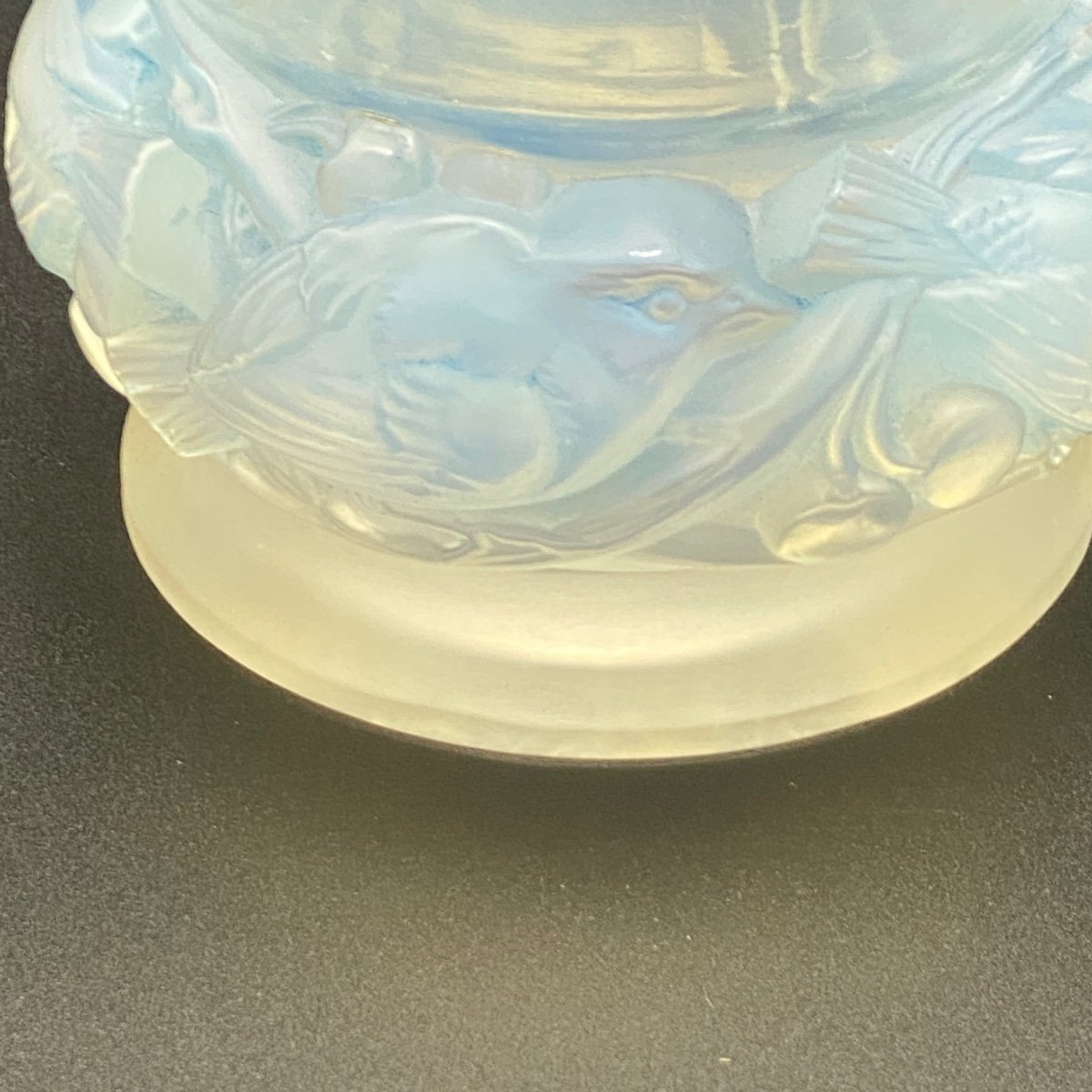 Vase Pinsons De R.lalique-photo-2