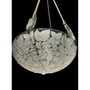 A Charmes R.lalique Chandelier 