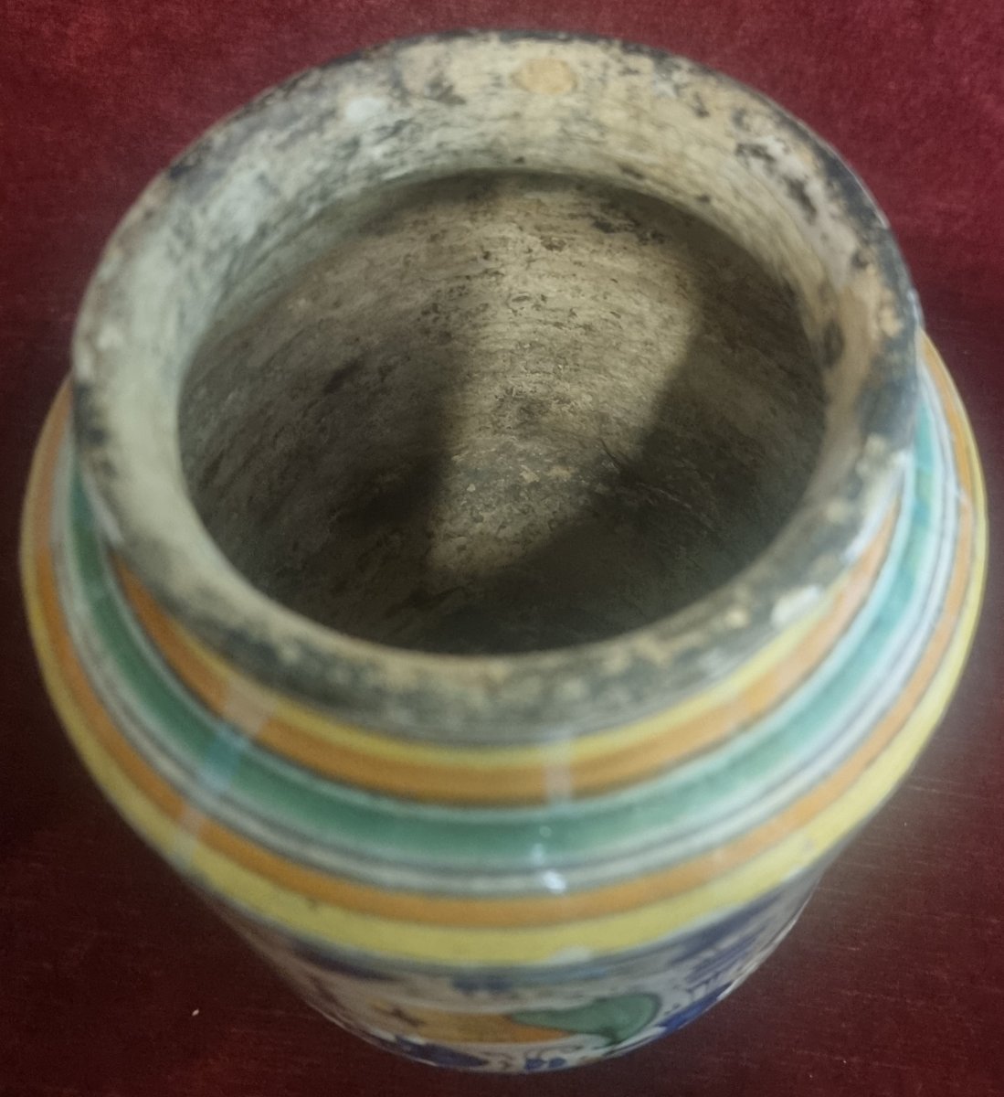 Majolica Pharmacy Tree - Montelupo Or Orvieto  Late 16th Century / Early 17th Century-photo-1