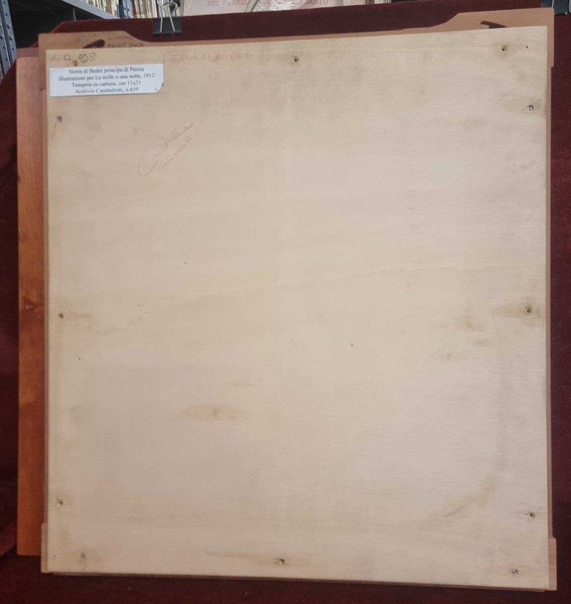 Set Of 6 Wooden Frames (cherry) - Vintage, 1960s/1970s -photo-4