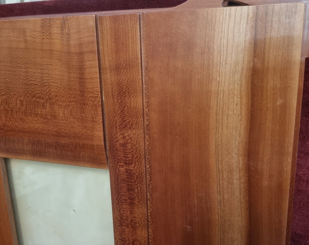 Set Of 6 Wooden Frames (cherry) - Vintage, 1960s/1970s -photo-3