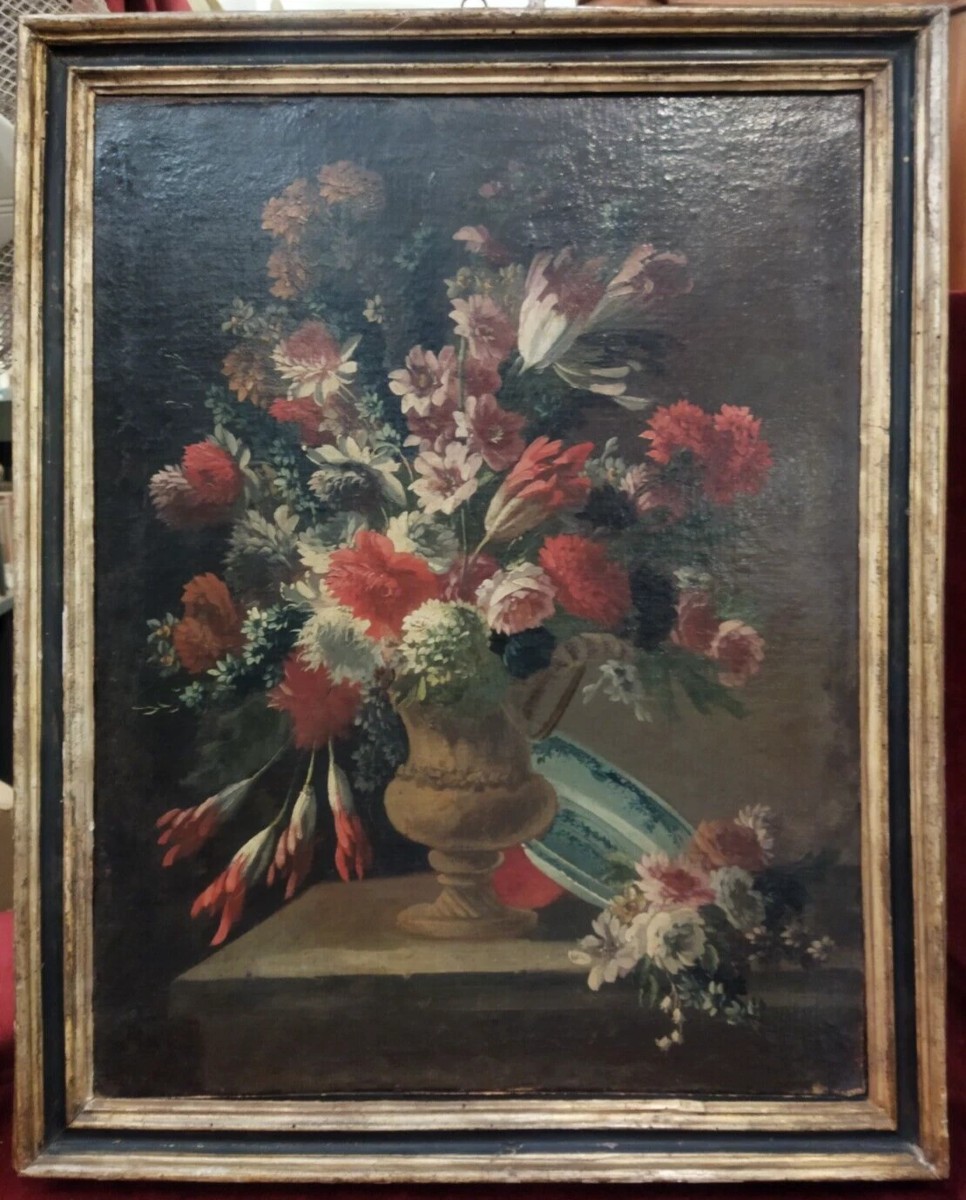 Still Life Painting - Oil On Canvas - 17th Century