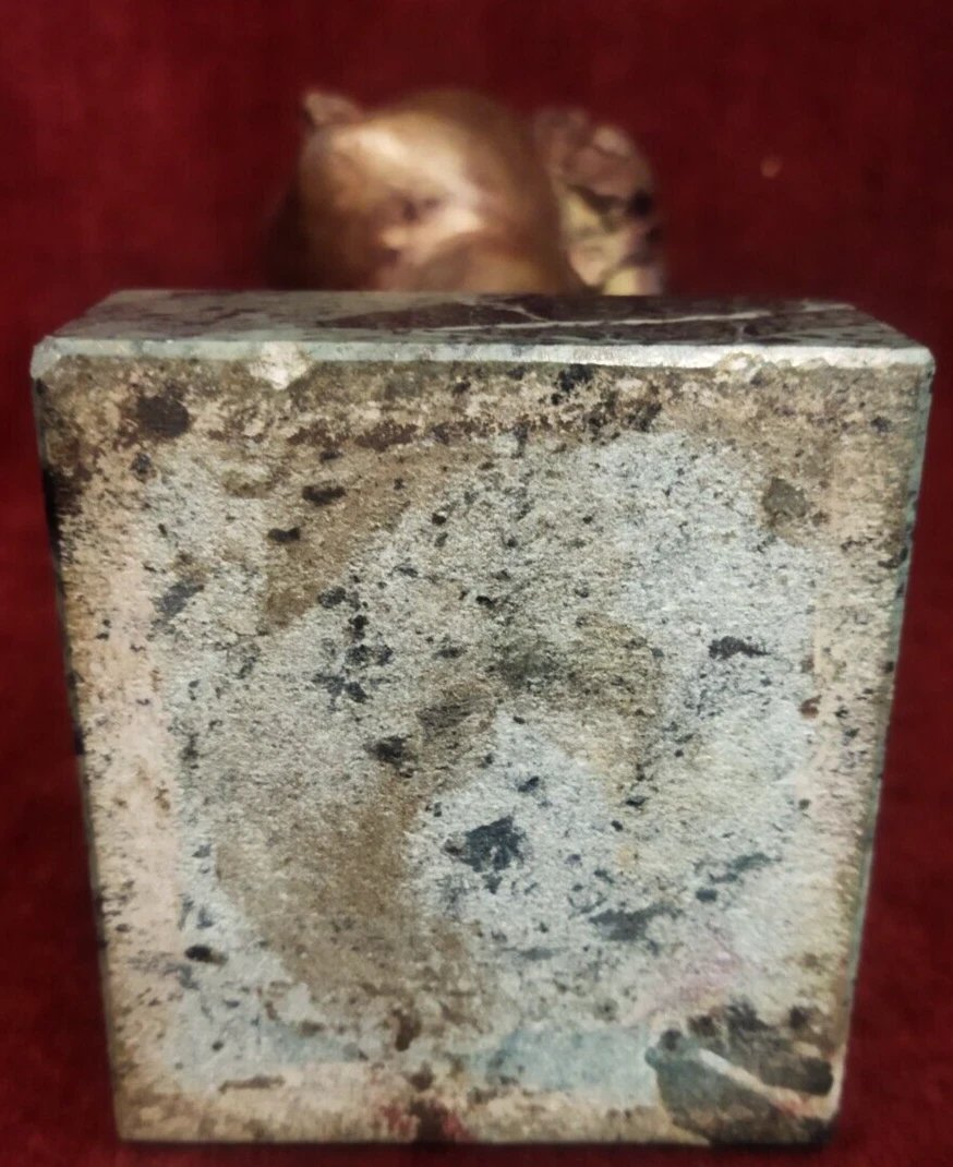 Bronze Bust Of A Woman On A Marble Base By Domenico Mastroianni (1876–1962)-photo-3