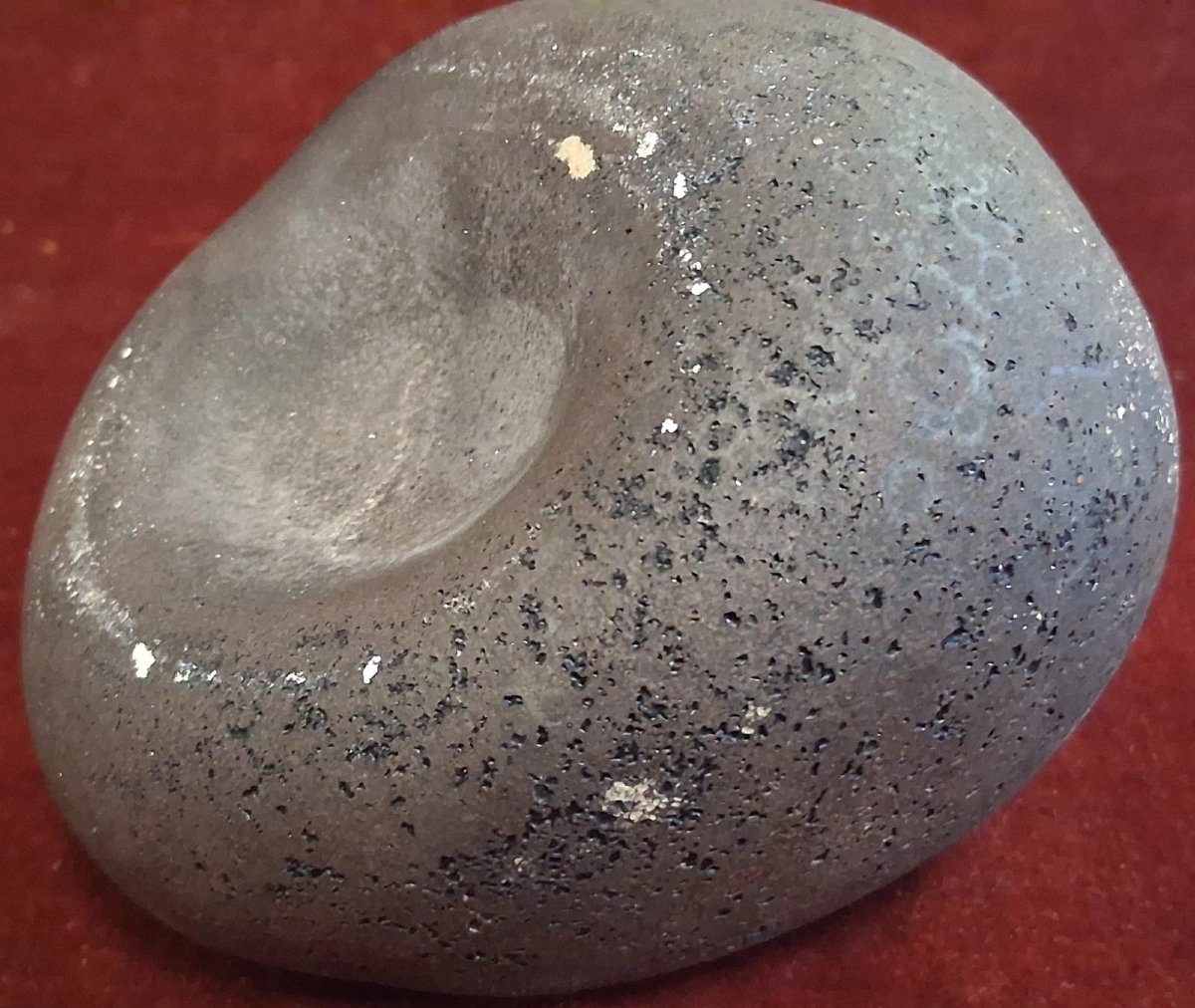 Murano Glass Stone  Alfredo Barbini  Vintage 1970s-photo-1